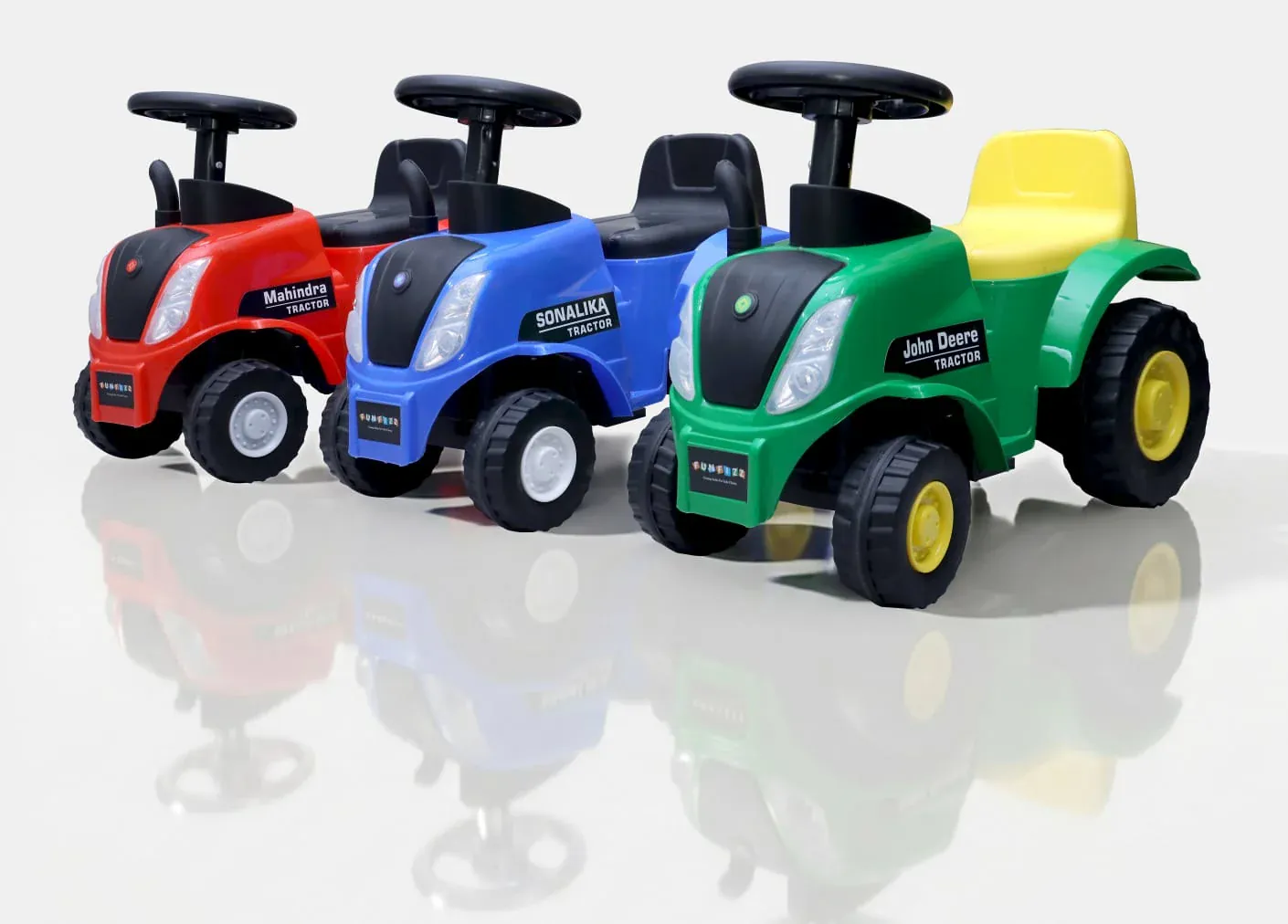 Funfizz ride-on excavator truck for children