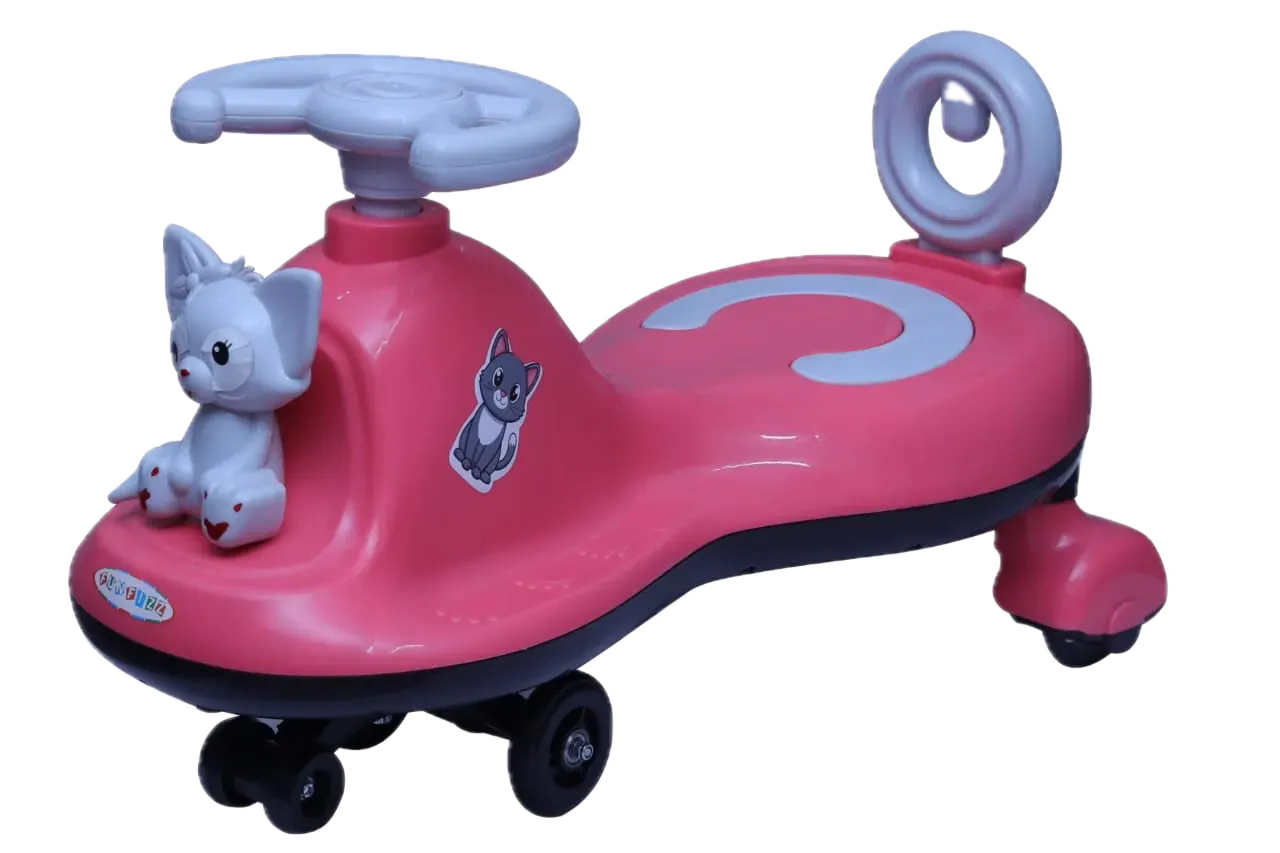 Model F006 - Funfizz Toys swing car in Pink